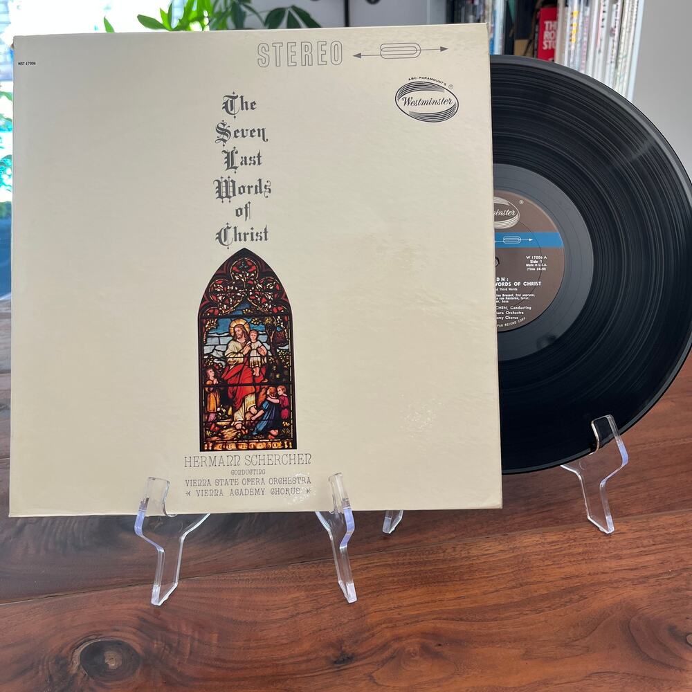 Haydn The Seven Last Words Of Christ Vinyl LP 1962 Westminster WST-17006